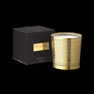 Rituals Large Black Oudh Scented Candle With Metal Sleeve