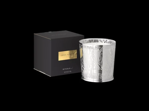 Rituals Large Orris Mimosa Scented Candle With Metal Sleeve